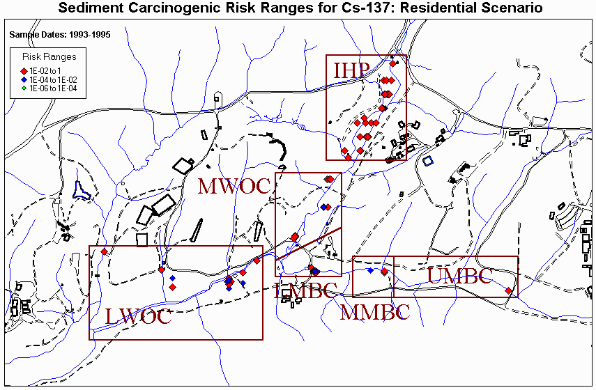 ORNL WAG2 Sediment Map