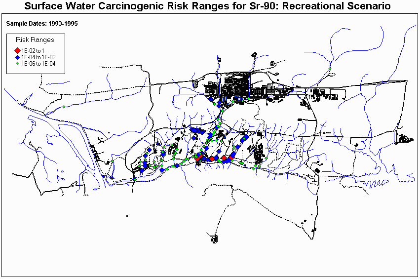 ORNL WAG2 Surface Water Map